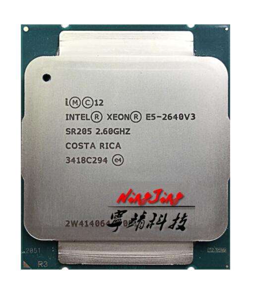 Процессор Intel Xeon E5-2640V3 (б/у) Сокет - LGA2011-3, другие в описании