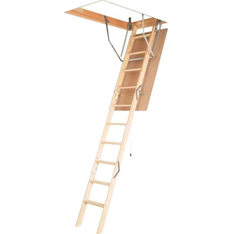 [Мск и м/б другие] Лестница OLC чердачная 2,8 м из дерева