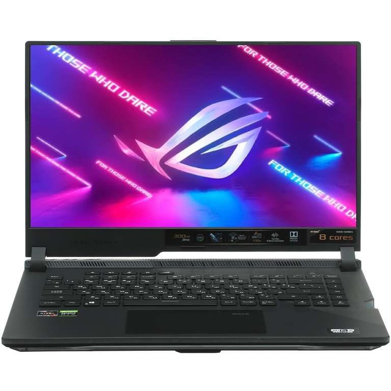 Ноутбук 15.6" Asus ROG Strix Scar G533QM-HF030 FullHD, IPS, AMD Ryzen 7 5800H, RAM 16 ГБ, SSD 512 ГБ, GeForce RTX 3060