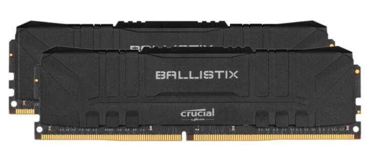 ОЗУ Crucial Ballistix Black 16GB DDR4 RAM (внутри также на 32 Гб скидка)