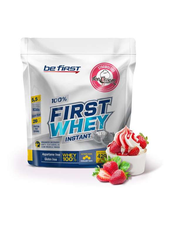 Сывороточный протеин First Whey Instant, 420гр