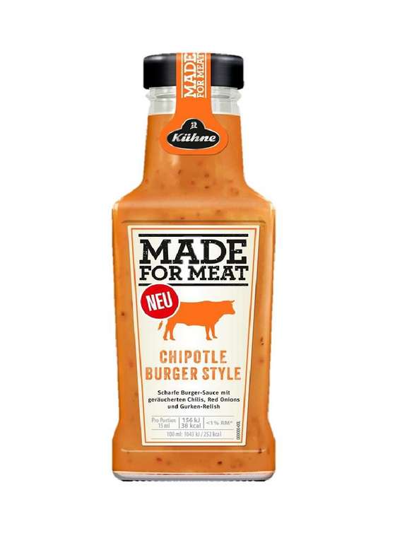 Соус Kuhne Made for meat chipotle burger style (235ml)