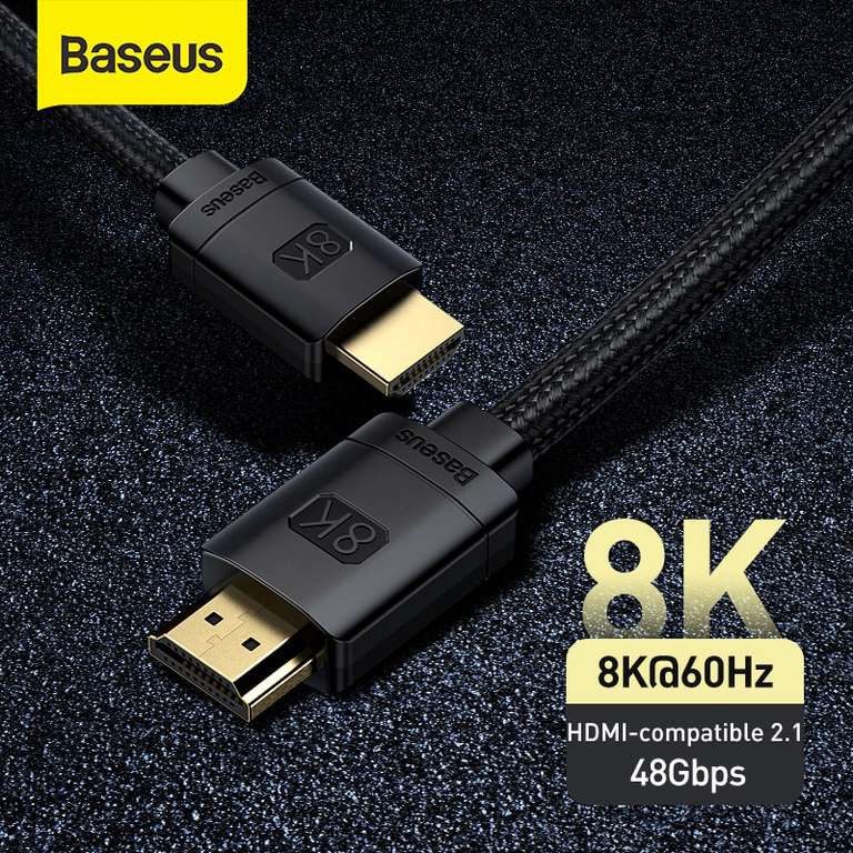 Кабель Baseus HDMI 1м