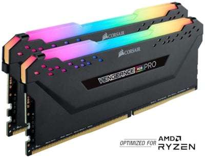 Оперативная память Corsair Vengeance RGB Pro Schwarz 16GB DDR4 RAM multicoloured illumination