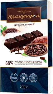 [Мск] Шоколад Коммунарка горький и др. 200гр