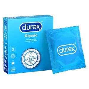 Презервативы Durex Classic, 3 шт. х 3 пачки (116₽ за 1 пачку)