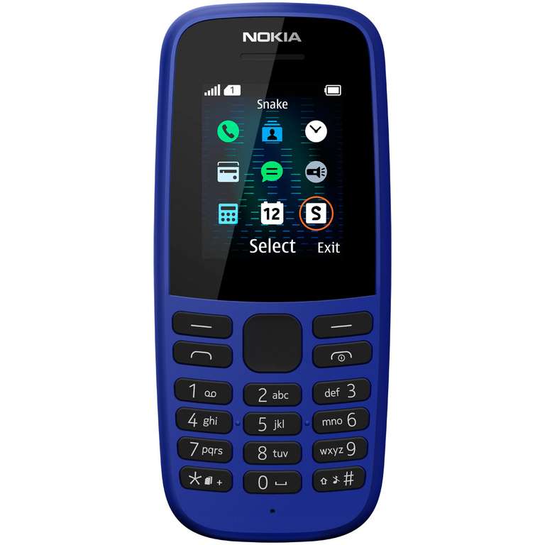 Мобильный телефон Nokia 105SS (2019) (ТА-1203) (496₽ с баллами)