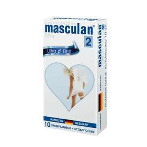 Презервативы masculan Ultra Fine, 10 шт, 3 пачки