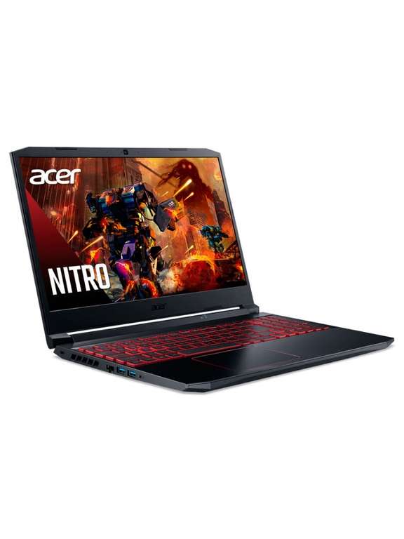 Ноутбук Acer Gaming AN515-57-56UQ/i5-11400H/8Gb/256GB SSD/15.6" FHD/RTX 3050Ti/NoOS