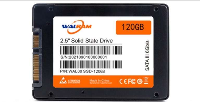 Внутренний SSD WALRAM Sata3 120 ГБ