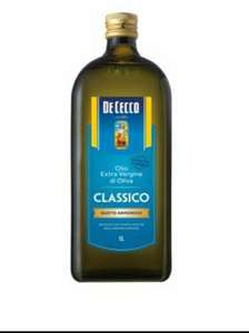 Масло оливковое нерафинированное De Cecco classico extra virgin 1 л х 4 бутылки (375₽ за 1 шт)