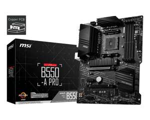 Подборка товаров из Computeruniverse со скидкой (например, материнская плата MSI B550-A PRO)