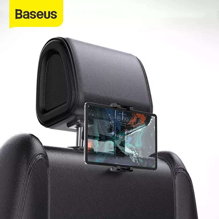 Держатель для планшетов и телефонов на сиденье в авто Baseus