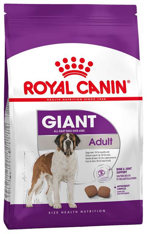 Корм Royal Canin "Giant Adult", для взрослых собак гигантских пород, 15 кг