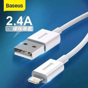 Кабель Baseus 2,4A USB-A - Lightning (1м)