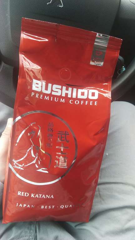 Кофе в зёрнах Bushido Red Katana, 1 кг