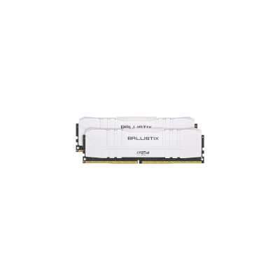 Оперативная память Crucial Ballistix White BL2K8G32C16U4W DDR4 16(8x2)Gb 3200MHz (CL16)