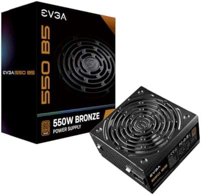 Блок питания EVGA 550 B5 80+ Bronze Vollmodular 550 Watt