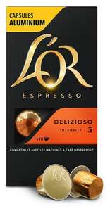 3=4 Кофе в капсулах L'OR Espresso Delizioso, 10 капс. х 4 шт (113₽ за 1 упаковку)