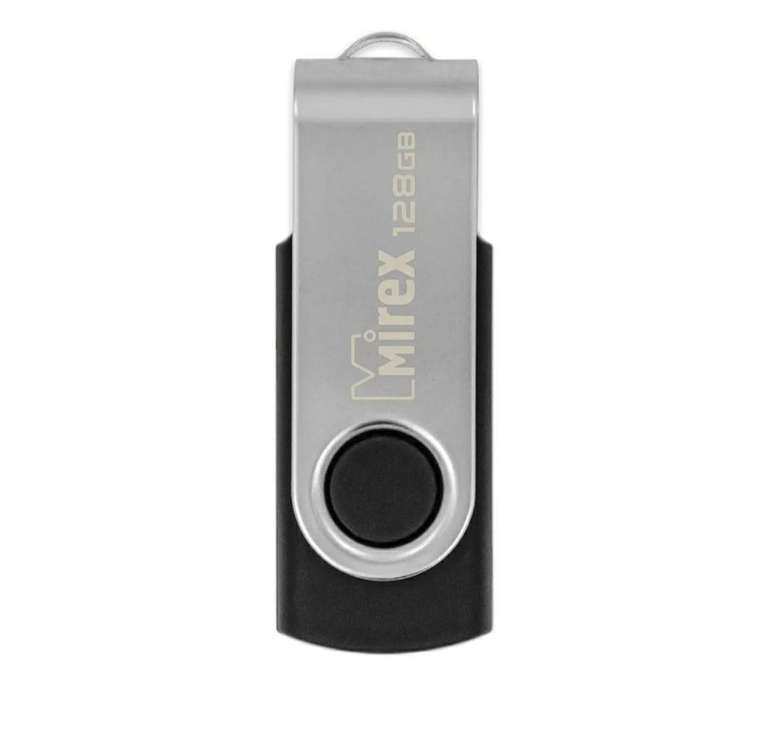 USB - флешка Mirex Swivel 128GB Black
