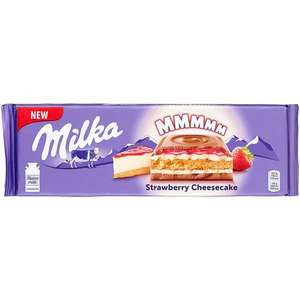 3=4 Шоколад Milka Strawberry Cheesecake, 300г х 4 шт (131₽ за 1 шт)