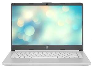 Ноутбук HP 14s-dq2011ur, 14", IPS, Intel Pentium Gold 7505 2.0ГГц, 4ГБ, 256ГБ SSD, Intel UHD Graphics , Free DOS 3.0, 2X1P7EA, белый