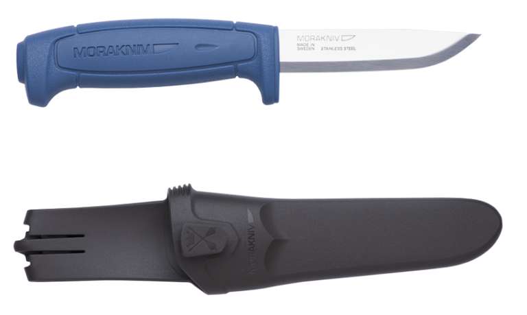 Нож MORAKNIV Basic 546 с чехлом, нержавеющая сталь