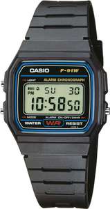 Наручные часы Casio F-91W-1YEG