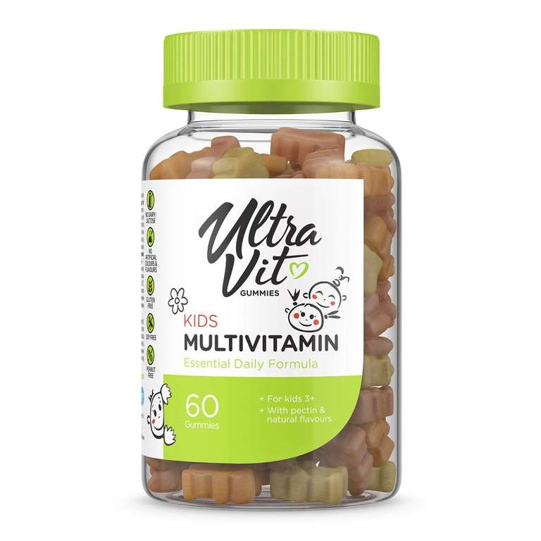 Комплекс витаминов ULTRAVIT Gummies Kids 60 таблеток