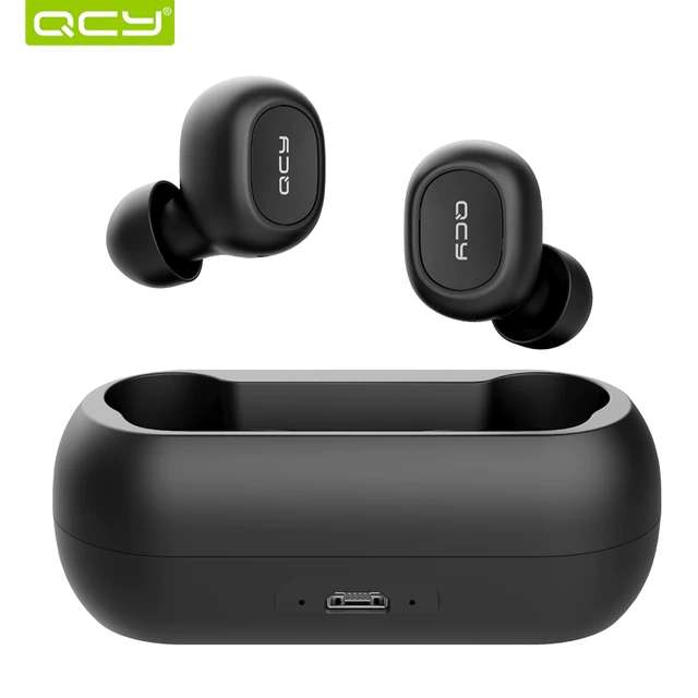 TWS наушники QCY T1C, Bluetooth, вкладыши