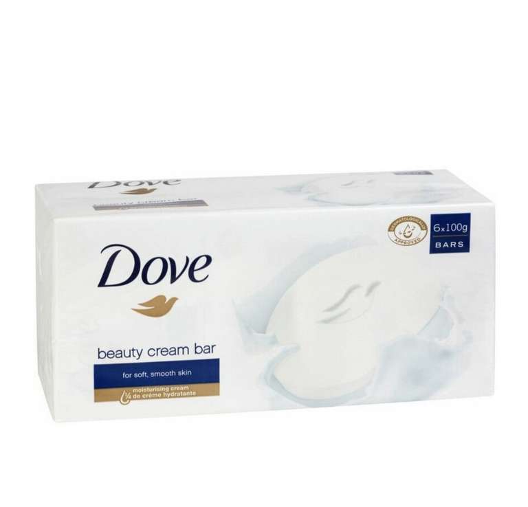 Крем-мыло кусковое Dove Красота и уход, 18 шт., 100 г (34,5₽ за шт)