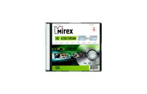 DVD-диск DVD-RW Mirex 4.7 Гб 4x Slim case