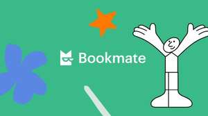 Подписка Bookmate на месяц бесплатно (для новых)