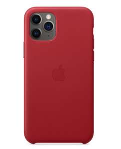 [Иваново и возм. др] Клип-кейс Apple Leather для iPhone 11 Pro (красный)