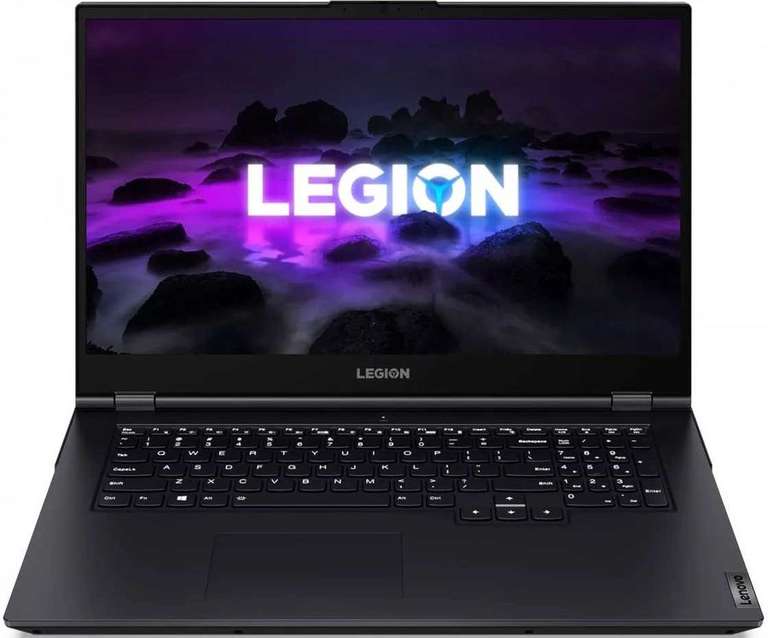 Ноутбук Lenovo Legion 5 17ITH6H (17.3", IPS, Intel Core i5 11400H 2.7ГГц, 16ГБ, 512ГБ SSD, NVIDIA GeForce RTX 3060 для ноутбуков - 6144 Мб)