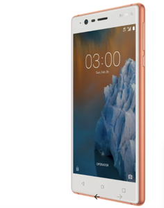 Смартфон Nokia 3 Dual sim медный