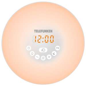 [МСК и др] Радио-часы Telefunken TF-1589B White