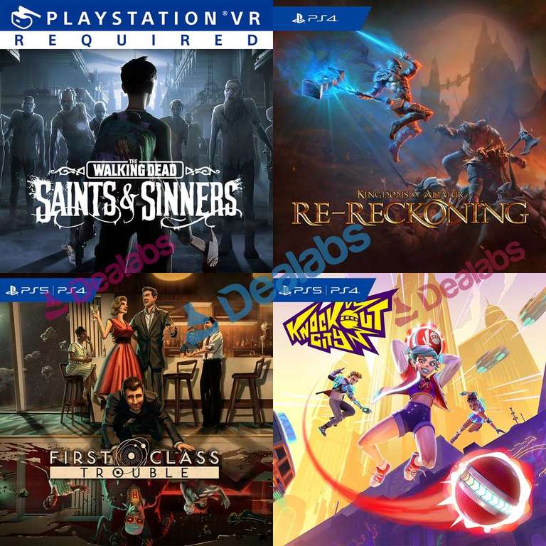 PlayStation Plus - игры по подписке ноября: First Class Trouble и Knockout City (PS4/5), Kingdoms of Amalur: Re-Reckoning (PS4) и VR внутри