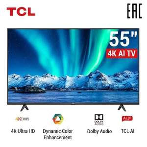 [11.11] Телевизор TCL 55P615 4K, AndroidTV