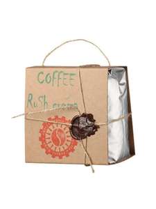Кофе зерновой Coffee Rush Crema арабика, 500г.