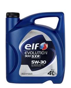 Синтетическое моторное масло ELF Evolution 900 SXR 5W-30, 4л