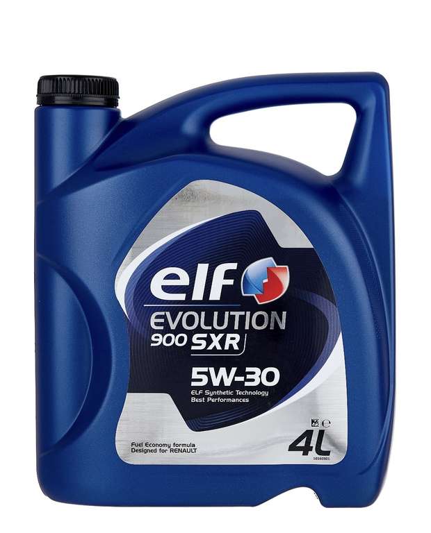 Синтетическое моторное масло ELF Evolution 900 SXR 5W-30, 4л