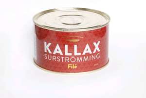 Сюрстремминг шведская сельдь, Kallax Surstremming (филе 440гр)