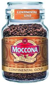 Кофе натуральный растворимый Moccona Continental Gold 95гр.