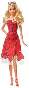 Barbie в красном платье FXC74 коллекционная