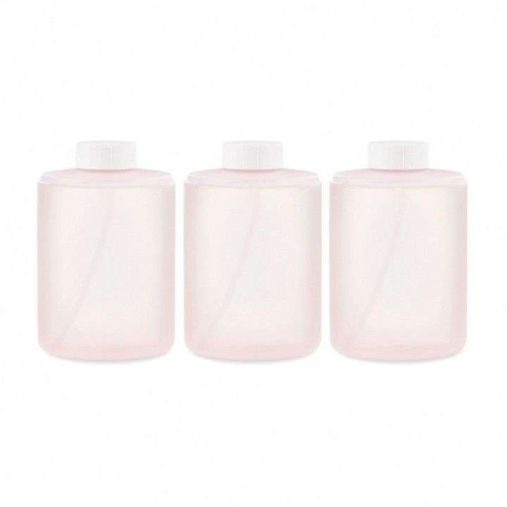 Комплект сменных блоков Xiaomi для дозатора Mijia Automatic Foam Soap Dispenser Pink 3шт. (Tmall)