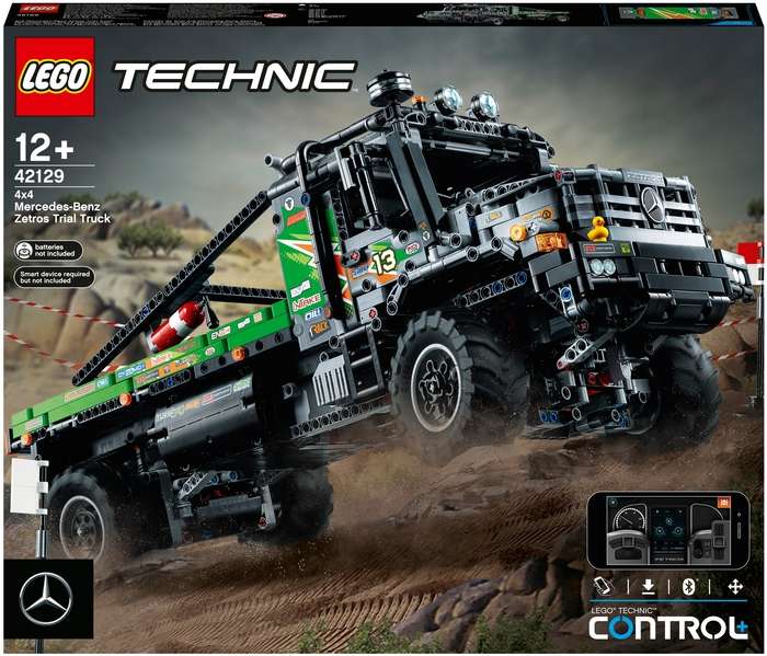 Полноприводный грузовик-внедорожник LEGO Technic 42129 Mercedes-Benz Zetros