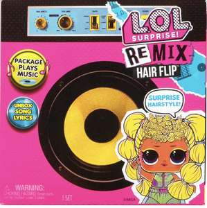 Кукла L.O.L. Surprise remix hairflip 1+1 ( 2 шт)