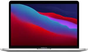Ноутбук Apple MacBook Pro 13 Late 2020 (13.3", 2560x1600, Apple M1 3.2 ГГц, RAM 8 ГБ, SSD 256 ГБ, Apple graphics 8-core), MYDA2RU/A, серебр.