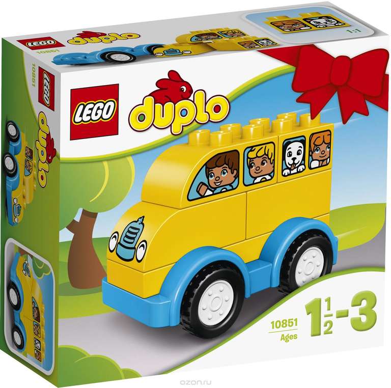 LEGO DUPLO 10851 Конструктор Мой первый автобус
